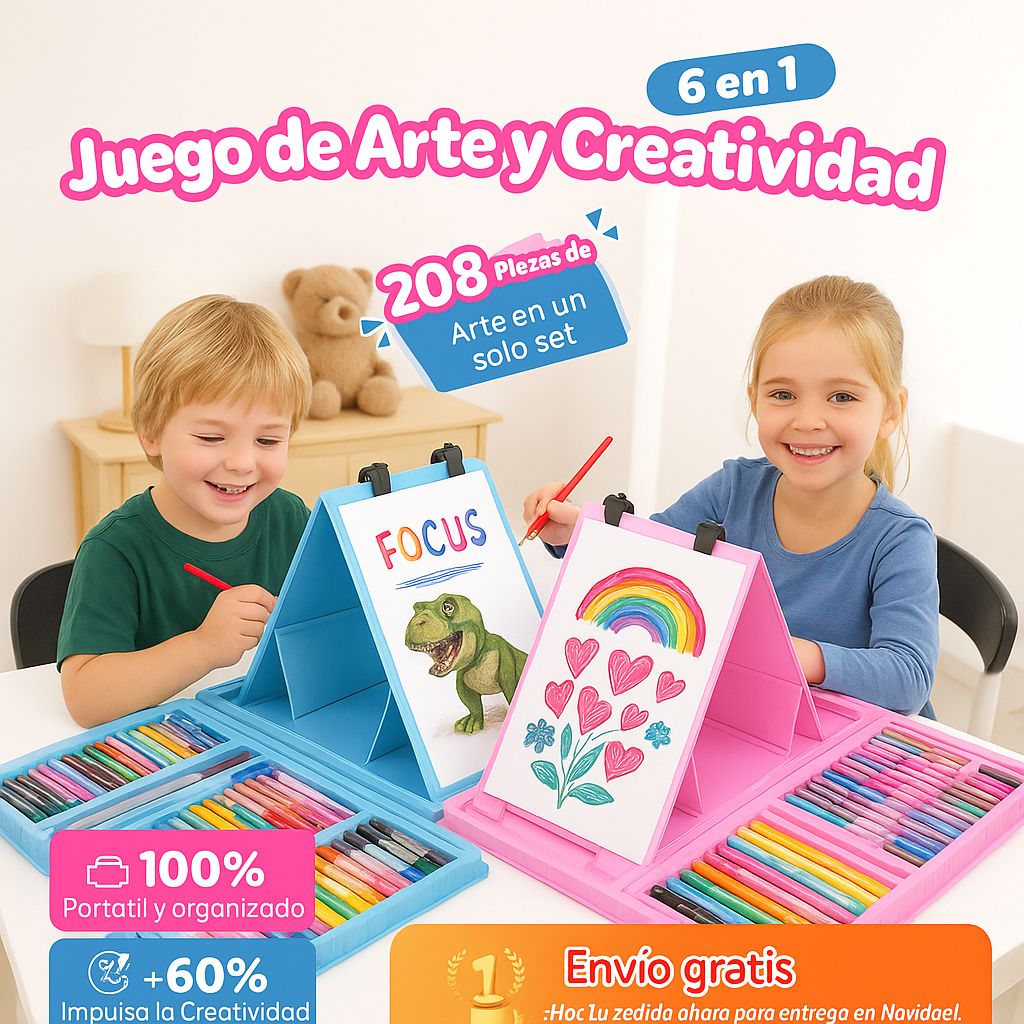 CreativiKit™ – Set completo para despertar la imaginación.