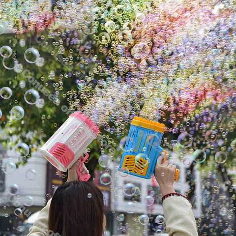 Bazuca de burbujas con luces Led - Rocket Bubble™
