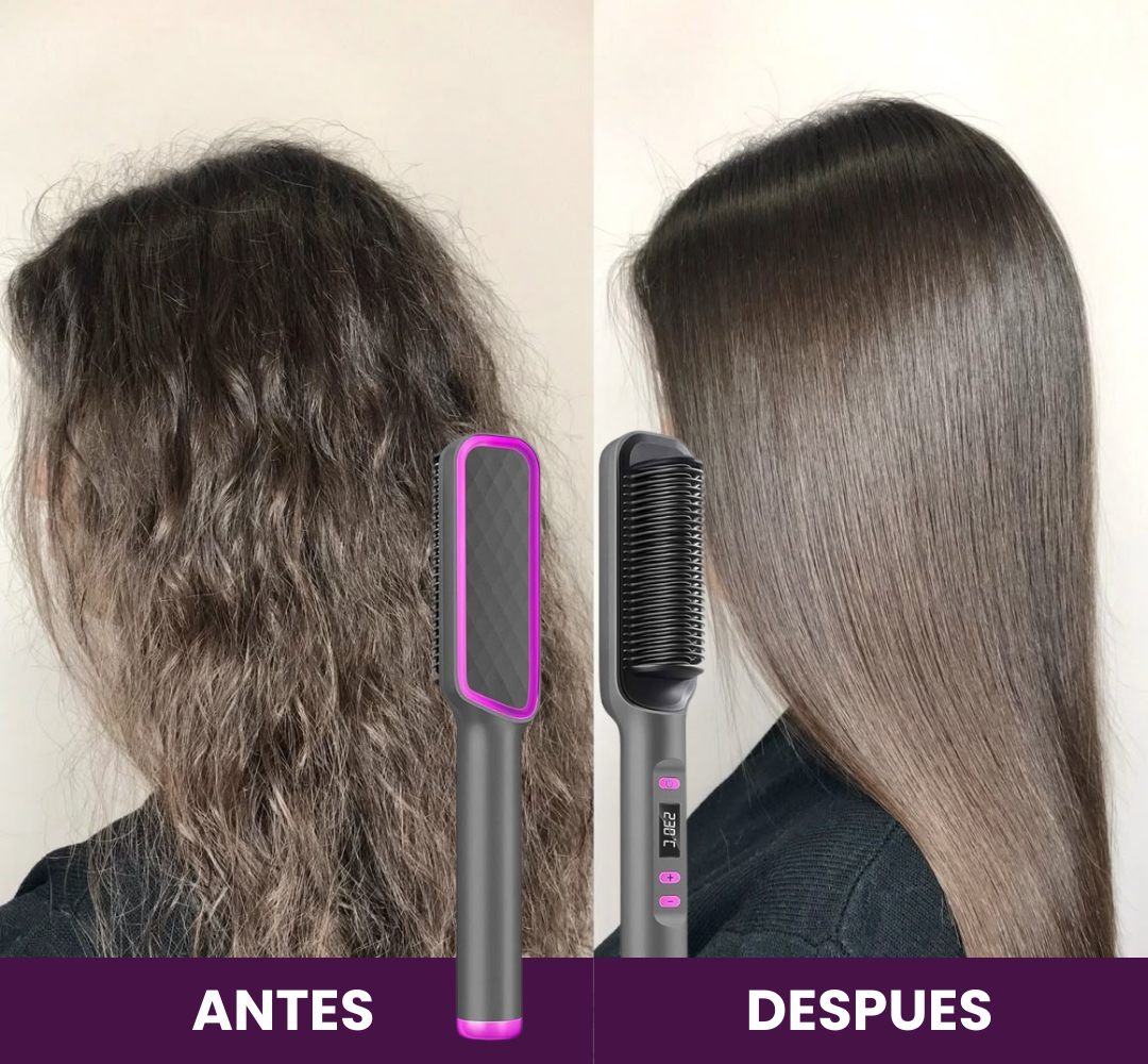 Cepillo Alisador GlossPro™ – Alisado Profesional en Minutos