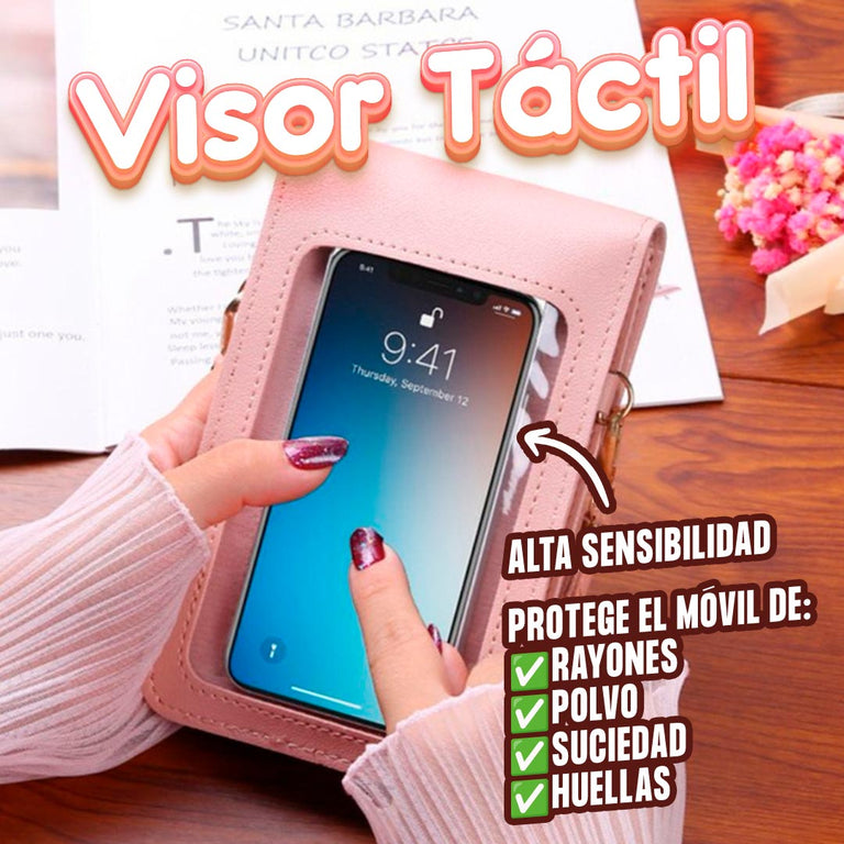 Cartera de cuero multifuncional TK