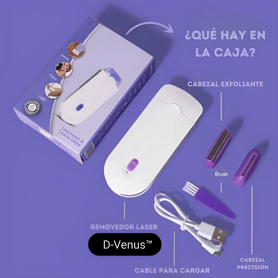 Depiladora Venus™ - Quita el vello de raiz y cuida tu pie