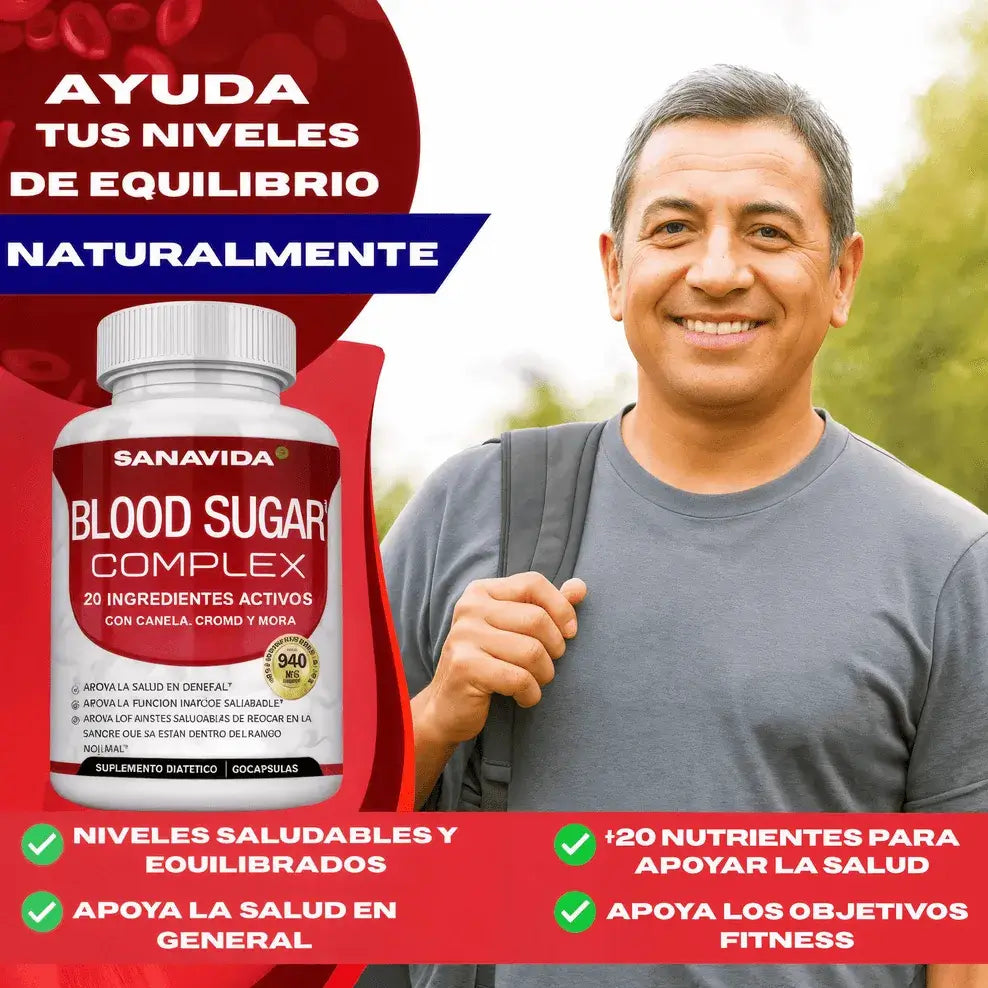 Blood Sugar Complex™ - Equilibra el azúcar en tu sangre
