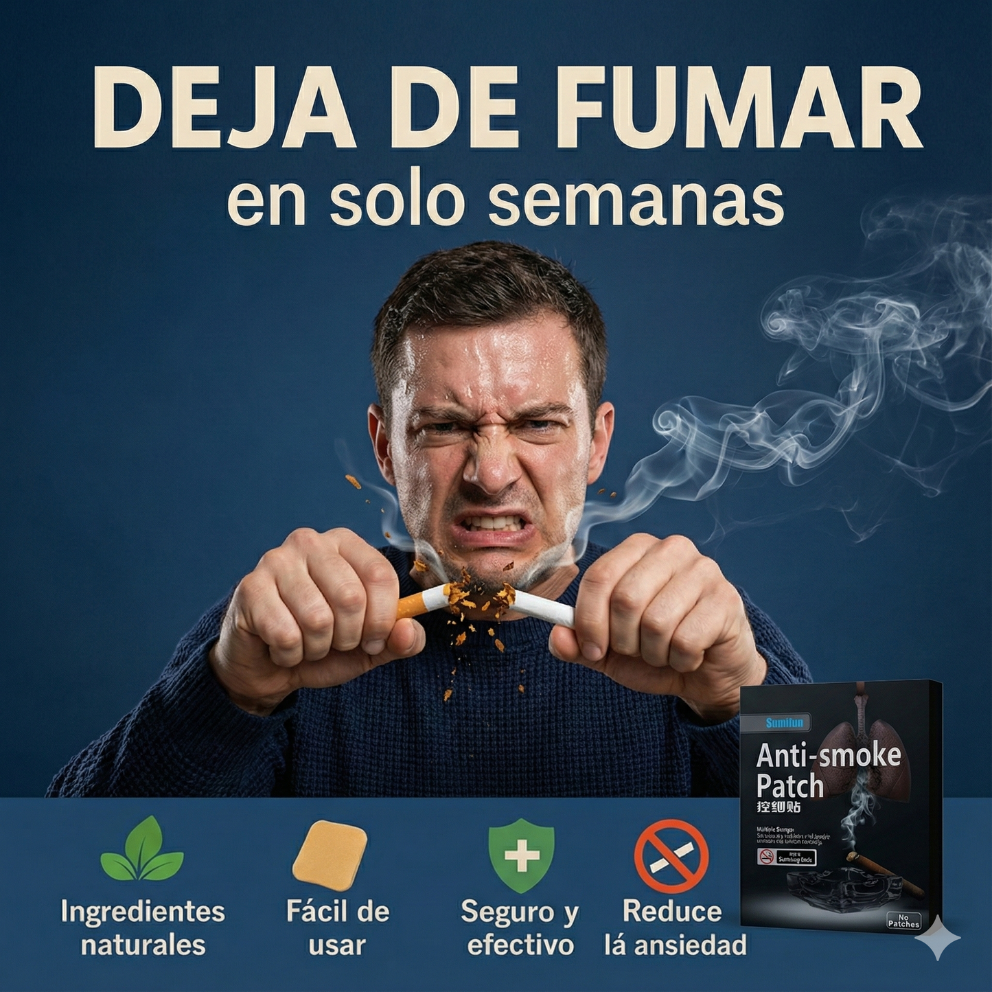 StopSmoke Patch™ - Parches para Dejar de Fumar en la Primera Semana