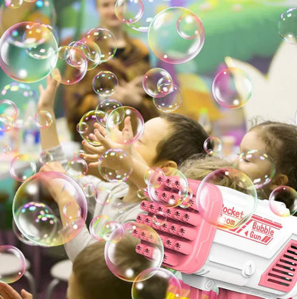 Bazuca de burbujas con luces Led - Rocket Bubble™