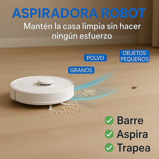 SmartClean - Aspiradora inteligente 3 en 1
