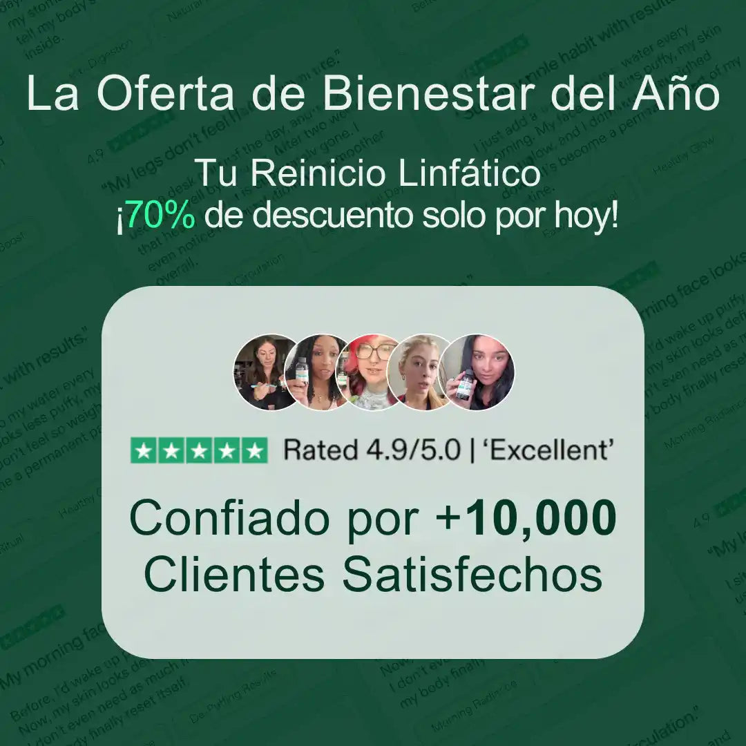 VitaLymph® - Gotas que desinflaman, drenan Grasas y Líquidos y mejoran tu energía
