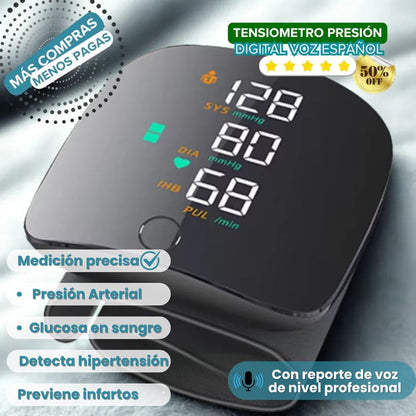 Tensiómetro Digital de Muñeca EasyPress® | Resultados rápidos y claros