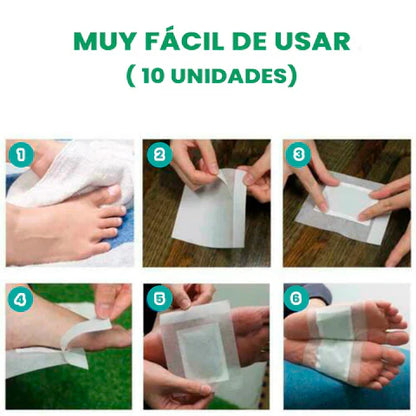 Parches Kinokis - Alivia Dolores y Desintoxica (30 pares)