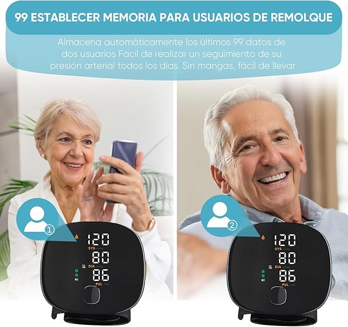 Tensiómetro Digital de Muñeca EasyPress® | Resultados rápidos y claros