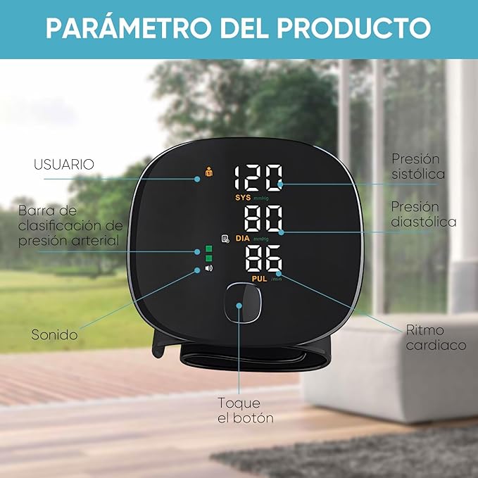 Tensiómetro Digital de Muñeca EasyPress® | Resultados rápidos y claros