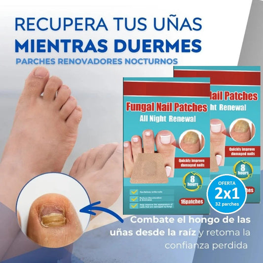 FungiPatch™ – Solución efectiva contra hongos en uñas.
