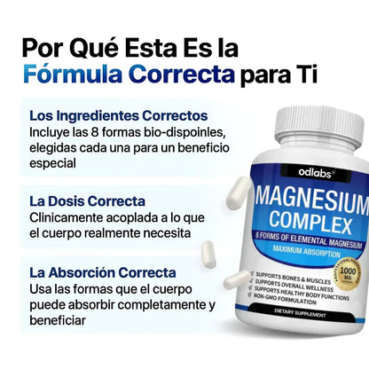 Magnesio Complex™ 8 en 1