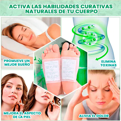 Parches Kinokis - Alivia Dolores y Desintoxica (30 pares)